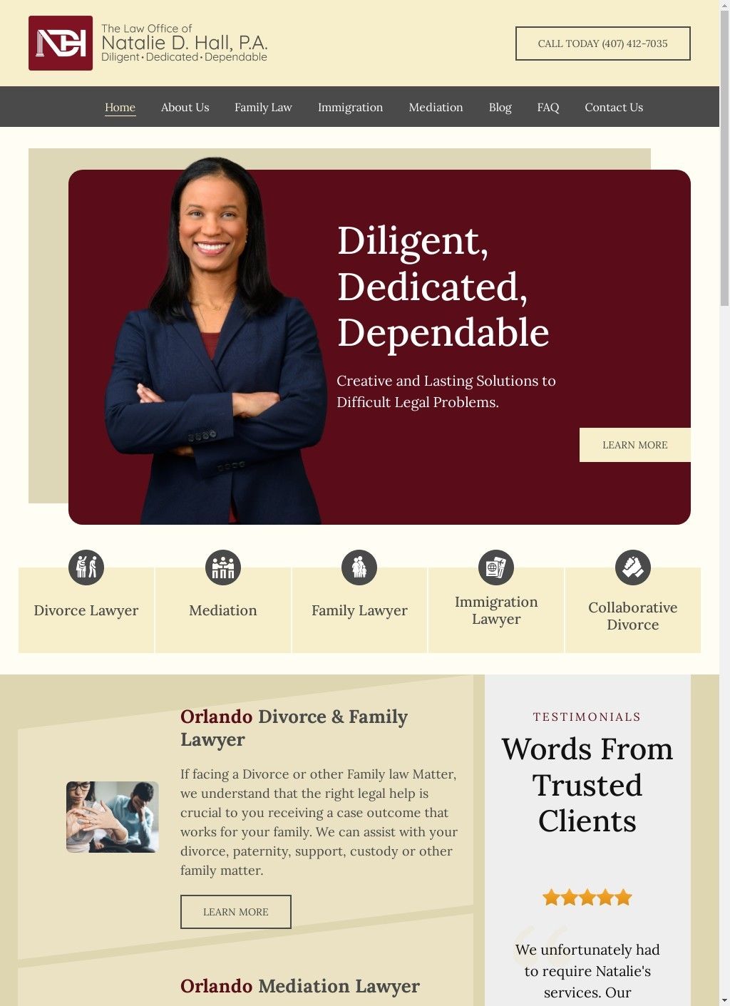 The Law Office of Natalie D. Hall, P.A.