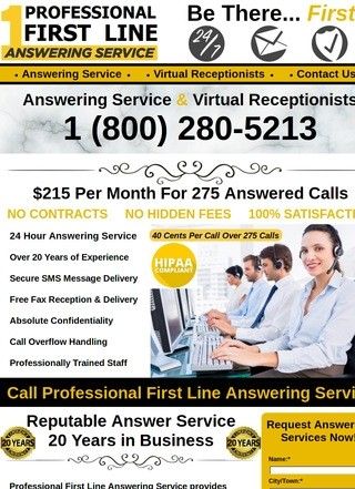 24 Hour Answering Service