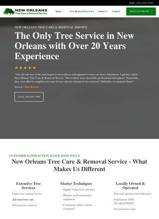 Tree Removal New Orleans