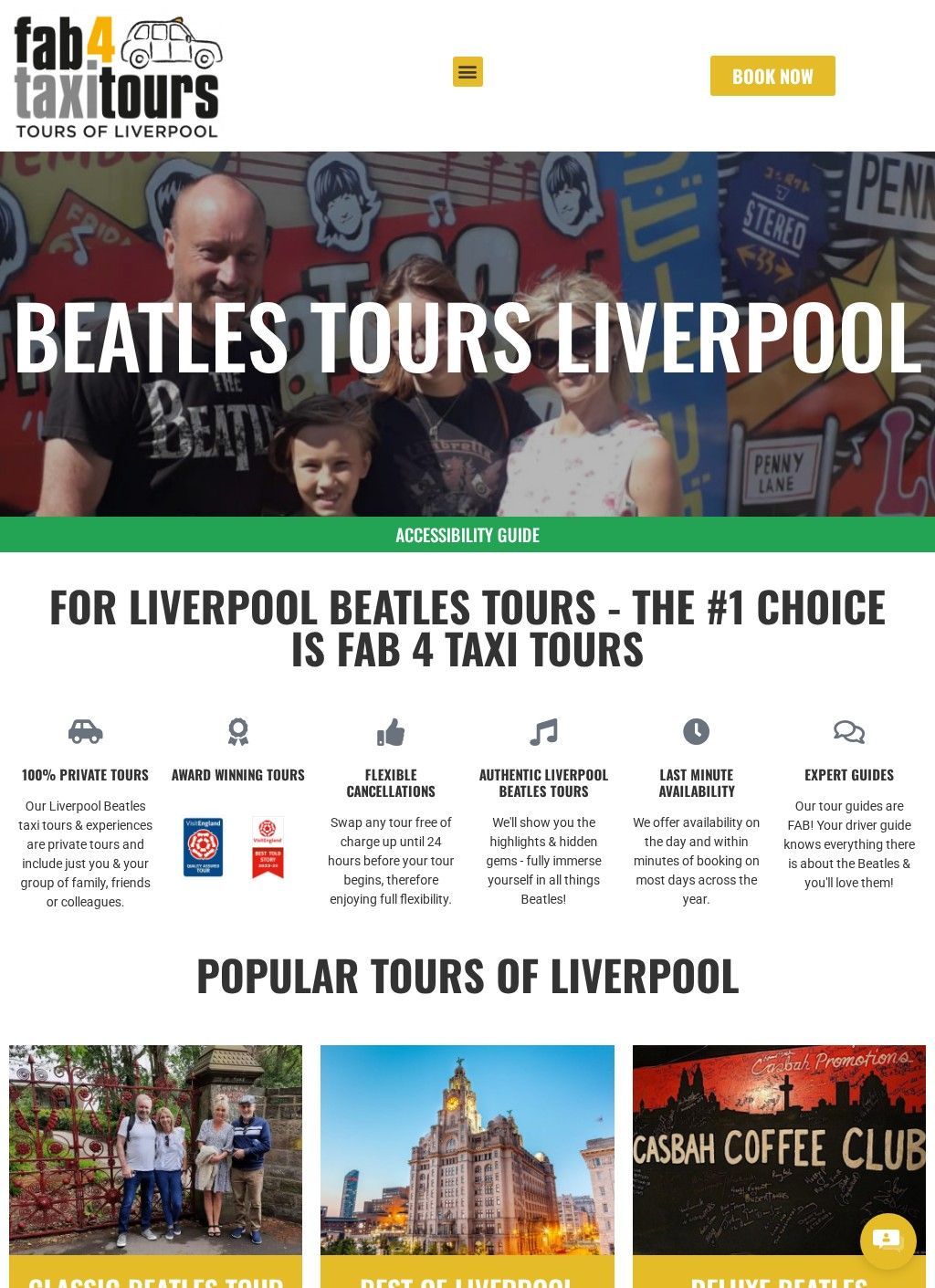 Fab 4 Taxi Tours - Beatles Tours