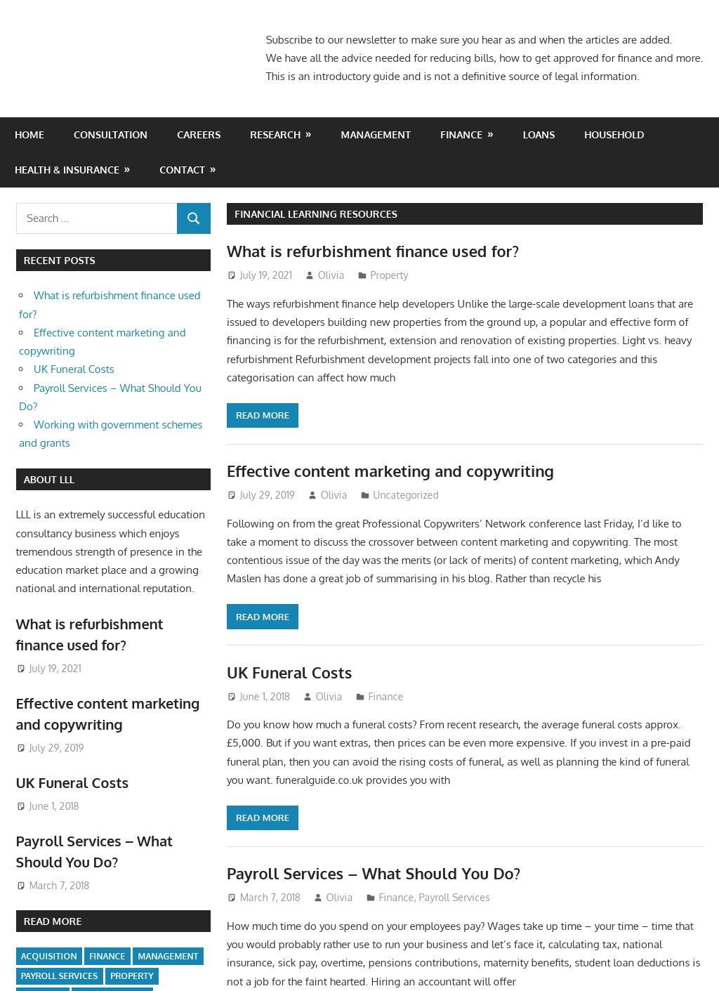 Lifelong Learning Programme