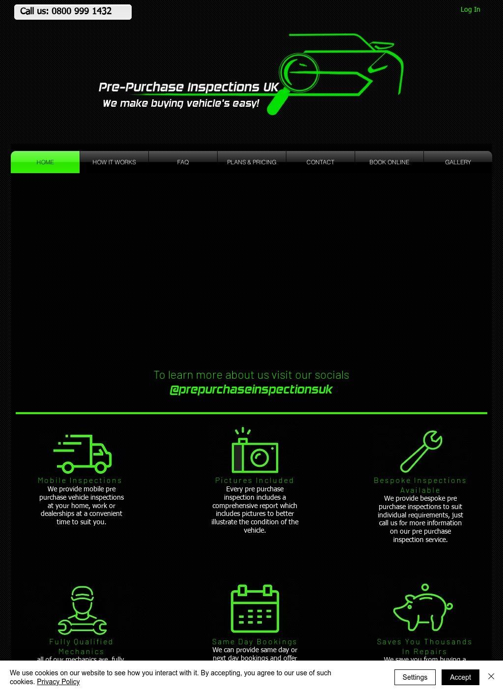 Pre-purchase inspections UK