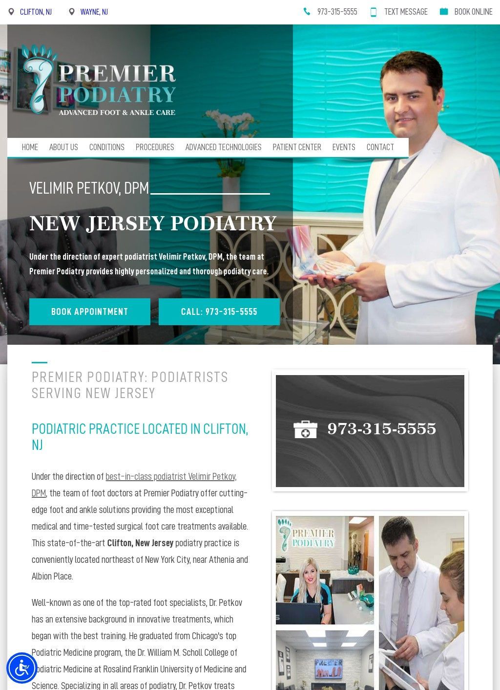 Premier Podiatry: Velimir Petkov, DPM