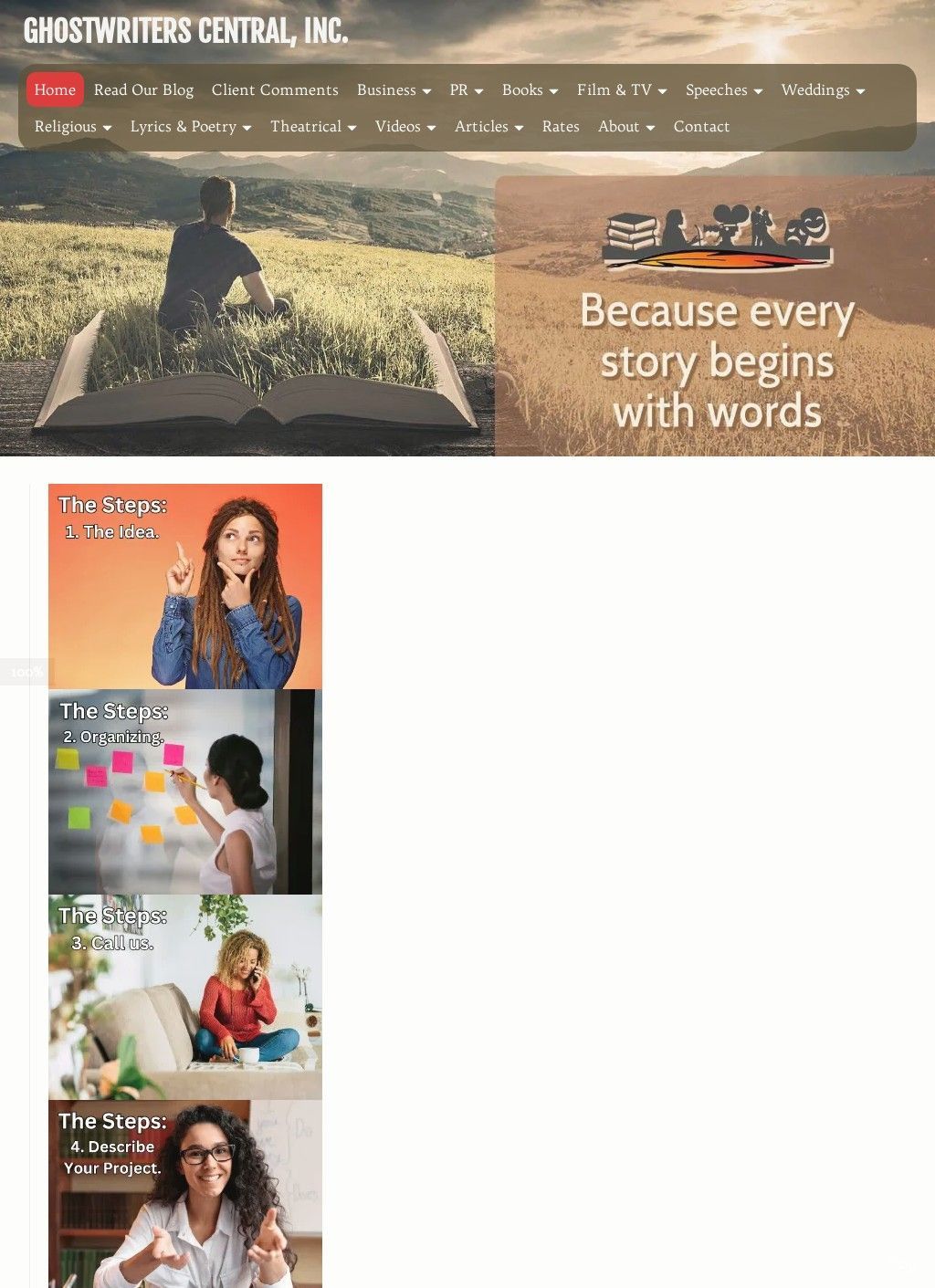 Ghostwriters Central