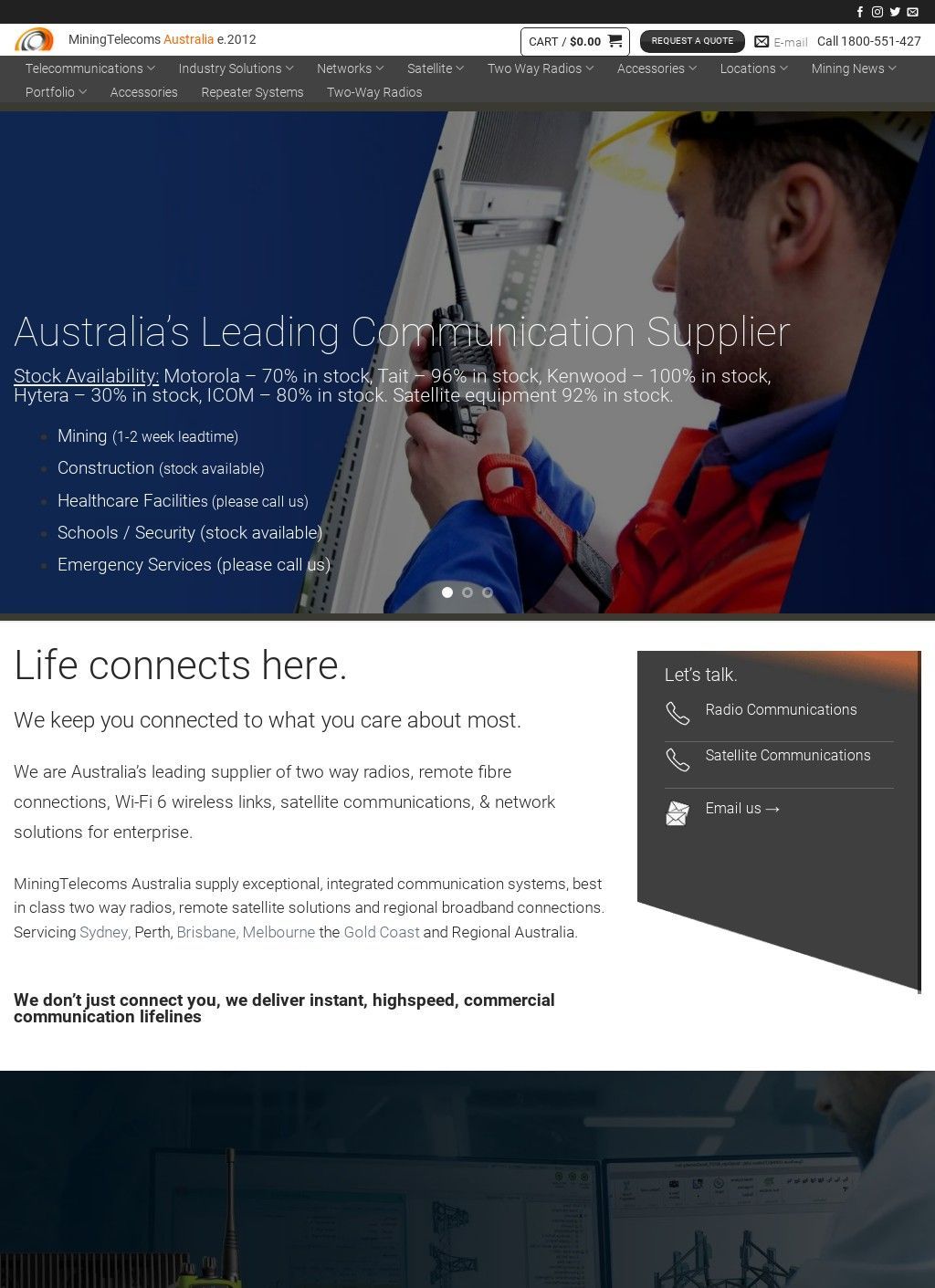 MiningTelecoms: Two Way Radio Communications