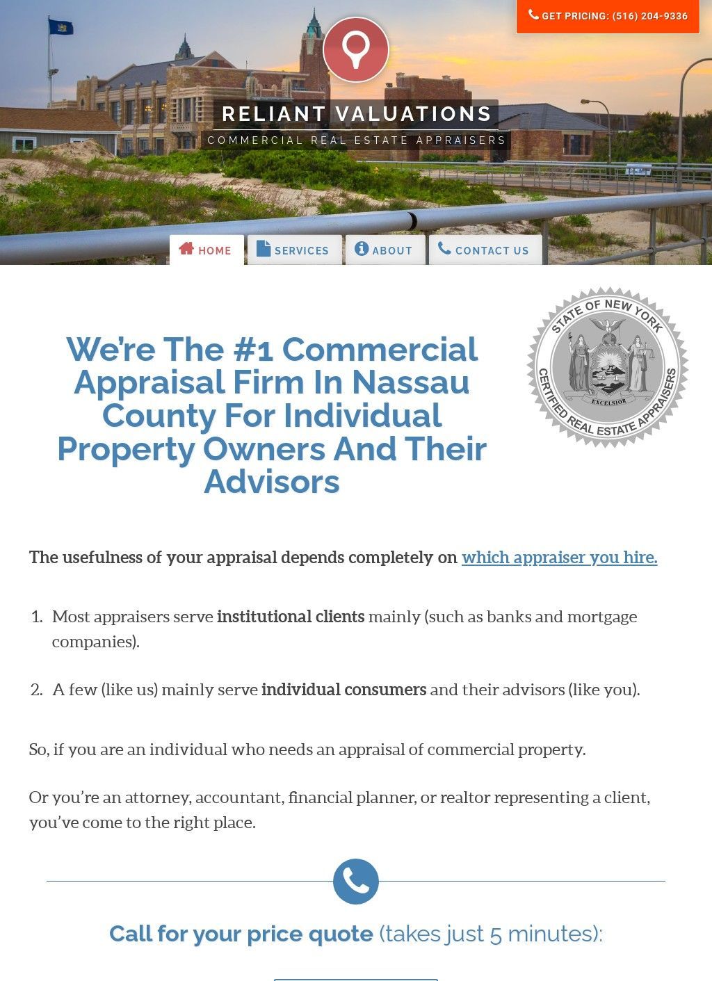 Commercial Real Estate Appraisers in Nassau County, NY