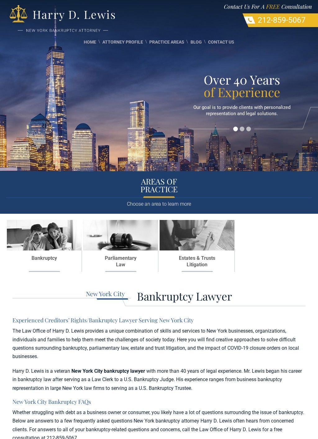 Law Office of Harry D. Lewis