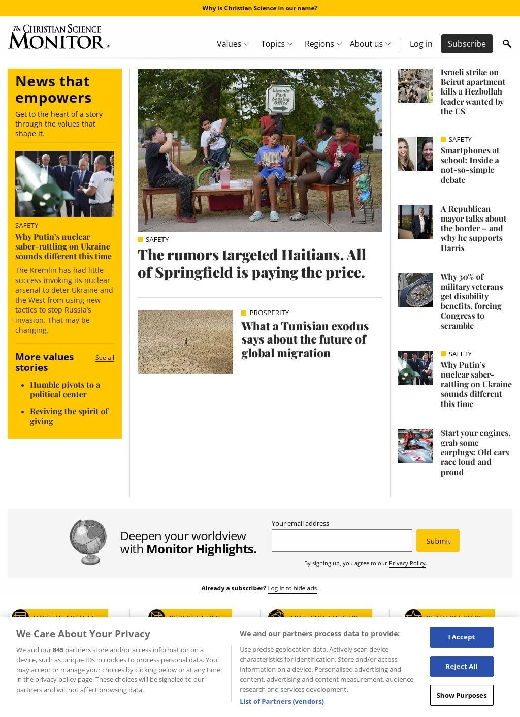 The Christian Science Monitor