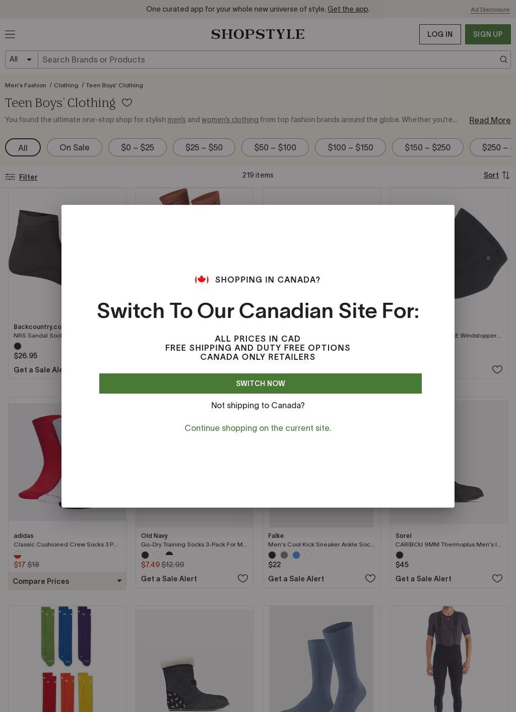 Shop Style: Teen Guys Store