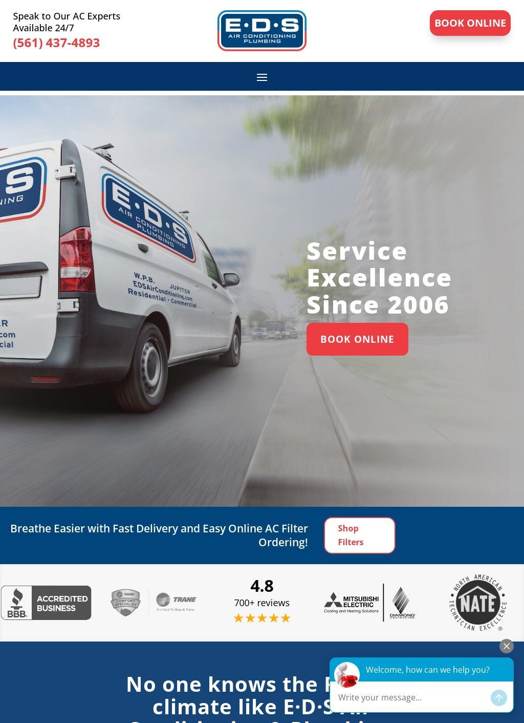 https://www.edsairconditioning.com/ E.D.S Air Conditioning